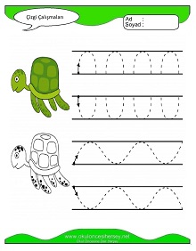 Çizgi Çalışma Sayfaları